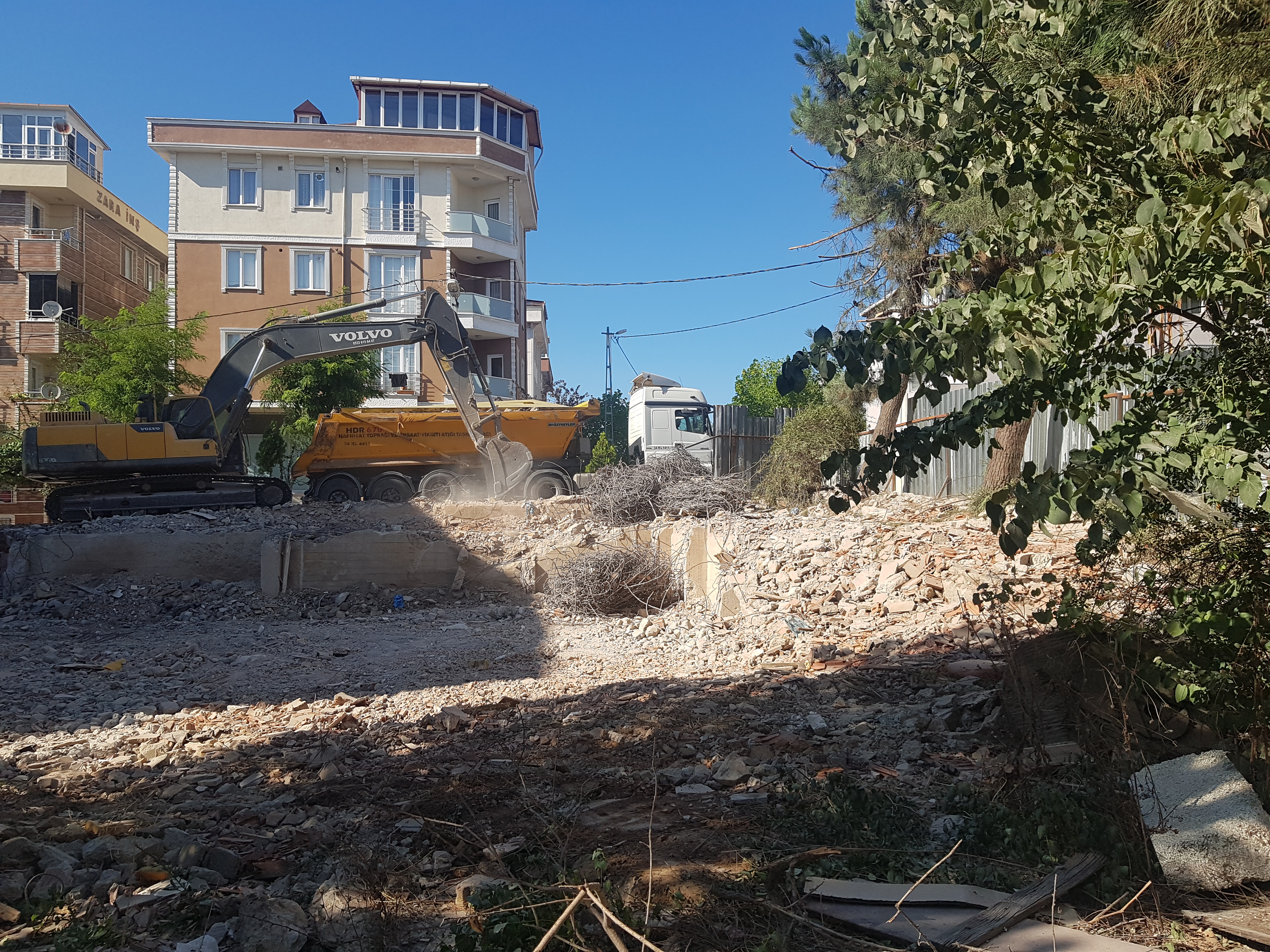 Kentsel Dönüşüm Kapsamında İnşaat Yapımı